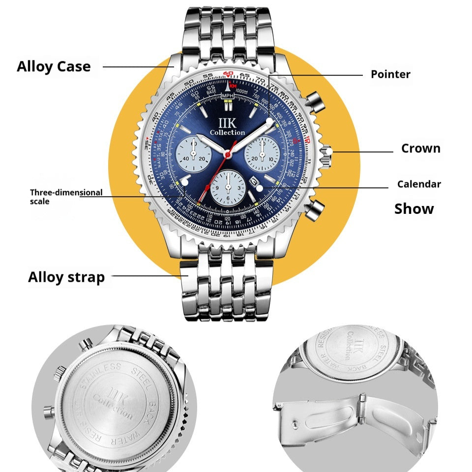 Orologio Automatico IIK Collection 1351G Business Casual