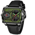 Orologi da uomo di lusso, sportivi, al quarzo, da polso, impermeabili, militari, digitali, in pelle.