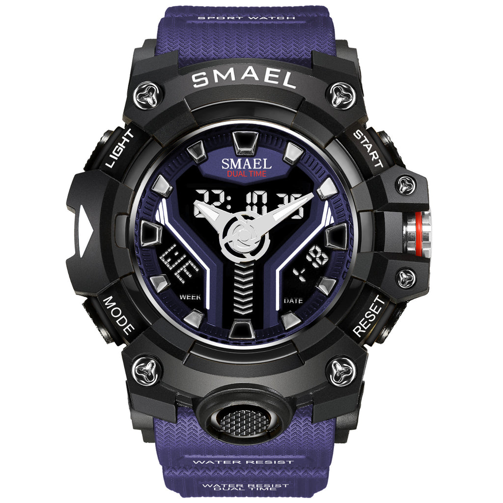 Orologio elettronico al quarzo multifunzionale impermeabile
