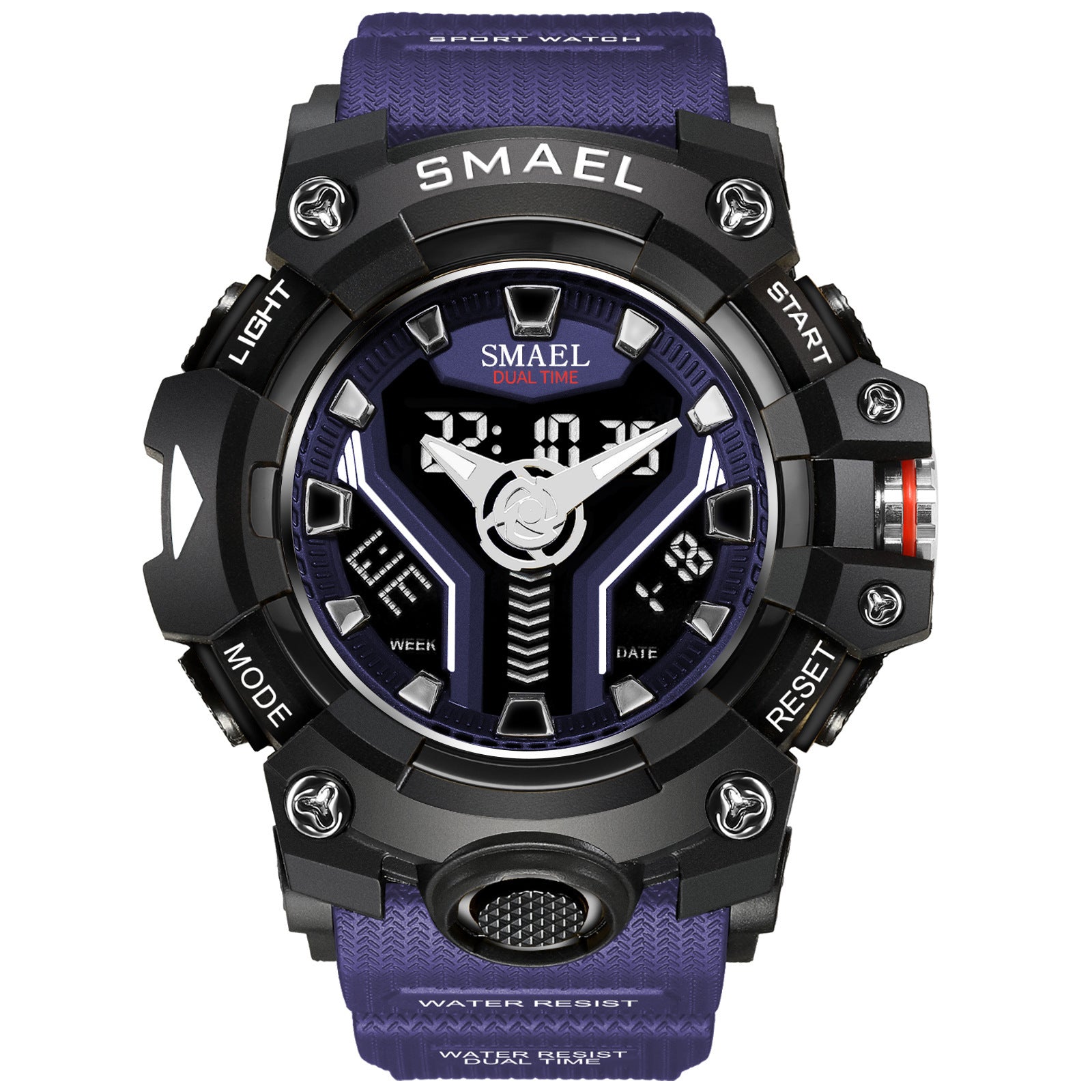 Orologio elettronico al quarzo multifunzionale impermeabile