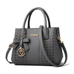 Women's Bag Fashionable Handbag Original Leathe Shoulder Bag Multi Pocket Large Capacity Portable Shoulder Messenger Bag