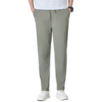 Fashionable Ice Silk Pants Quick-drying Thin Loose Straight Men's