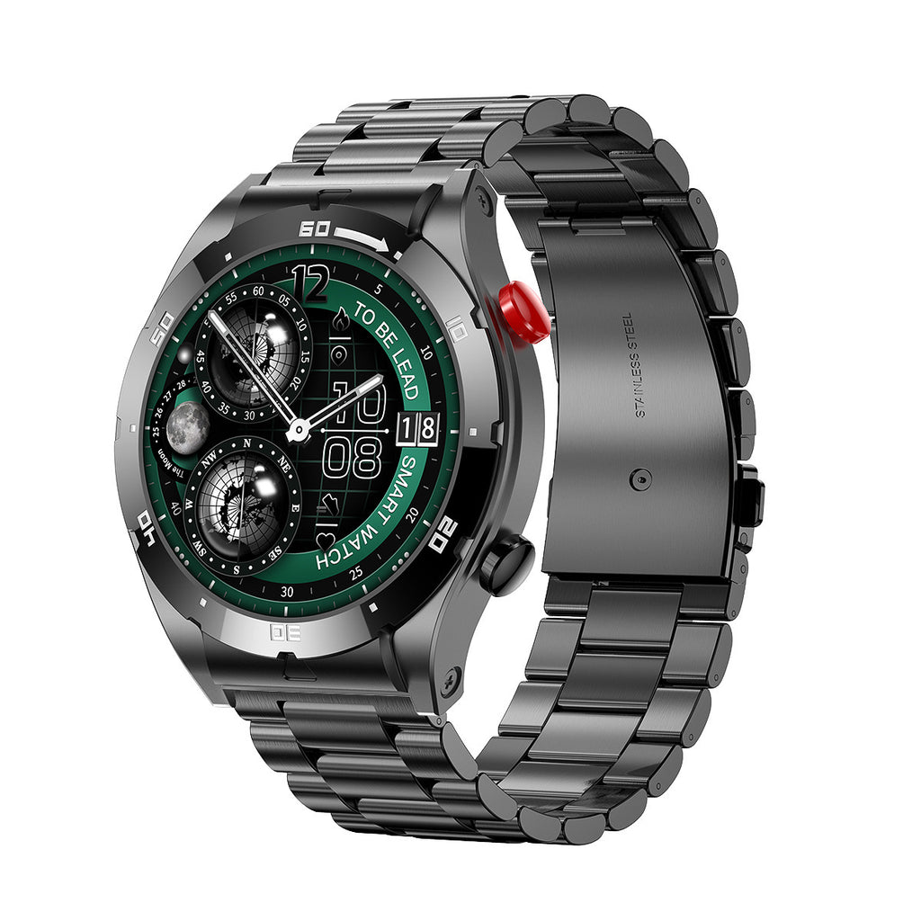 EX102 Smart Watch Bluetooth Calling Heart Rate Blood Oxygen Blood Pressure Bluetooth Call HD Screen GPS Motion Track Waterproof Watch