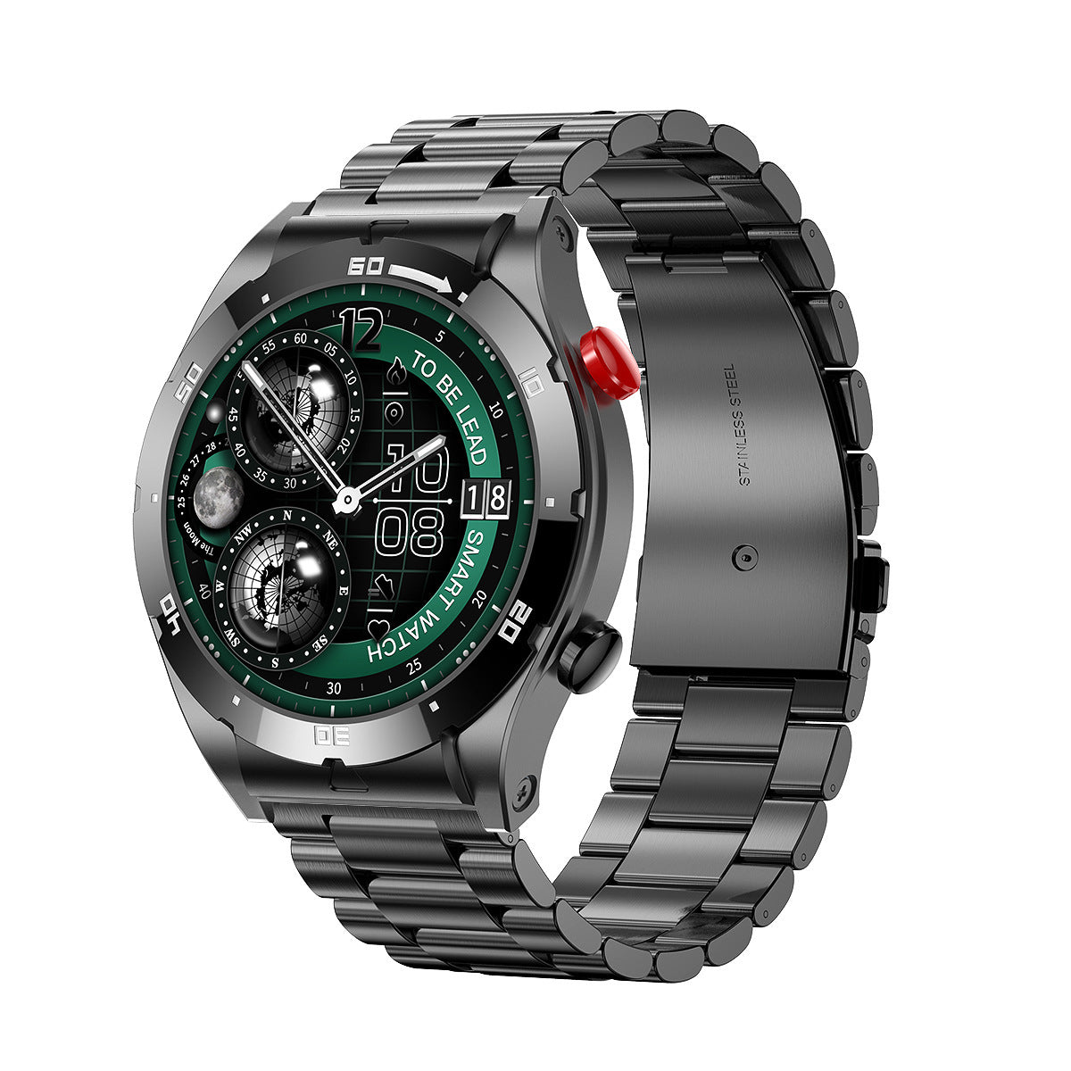 EX102 Smart Watch Bluetooth Calling Heart Rate Blood Oxygen Blood Pressure Bluetooth Call HD Screen GPS Motion Track Waterproof Watch