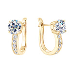 Fashion Simple High-grade Moissanite Women's Earrings
