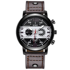 Casual herenhorloge zakelijk quartzhorloge