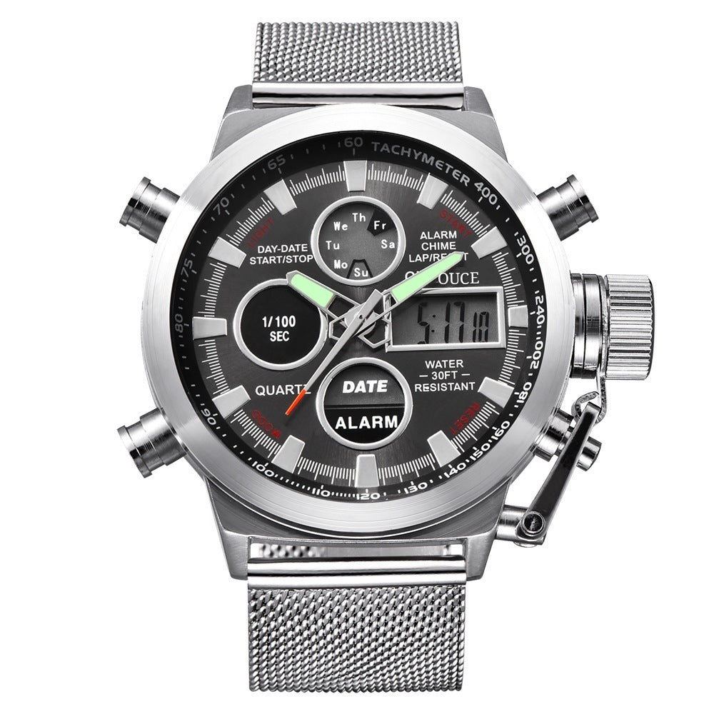 New Men's Belt Electronic Watch