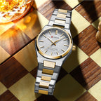 Heren Simplicity Grid Quartz Business Herenhorloge