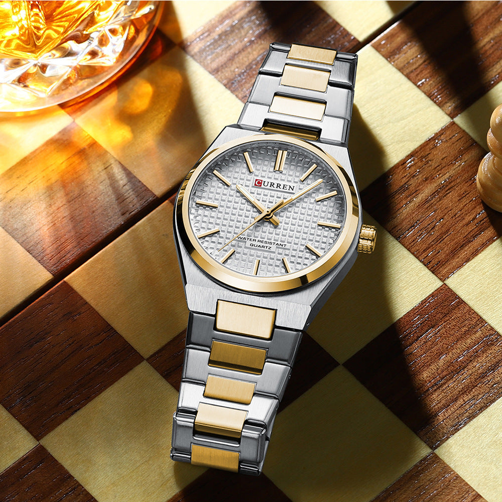 Men's Simplicity Grid Quartz Business  Men's Watch