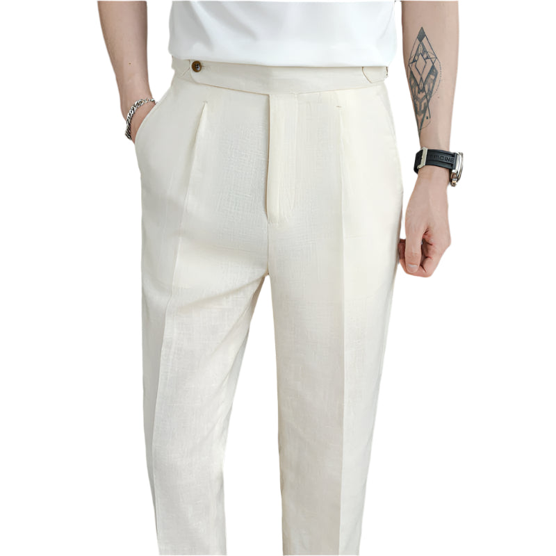 Spring And Summer Thin Breathable Men's Casual Trousers