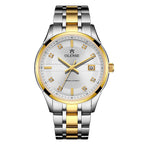 Orologio meccanico di alta gamma in acciaio inossidabile da uomo Olense