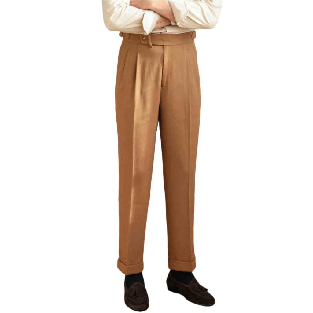 Business Retro All-match Naples Draped Suit Men's Pants