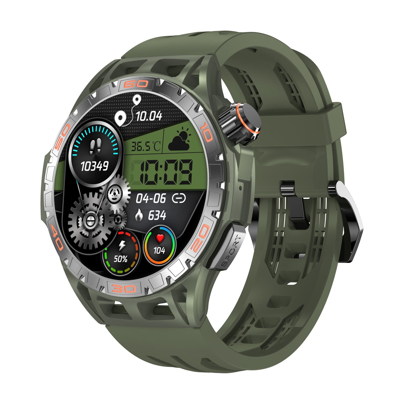 LA102 1.43 Inch AMOLED Display Sports Bluetooth Smart Watch