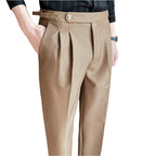 Men's Fashion Thin Draping Belt Decorative Casual Pants