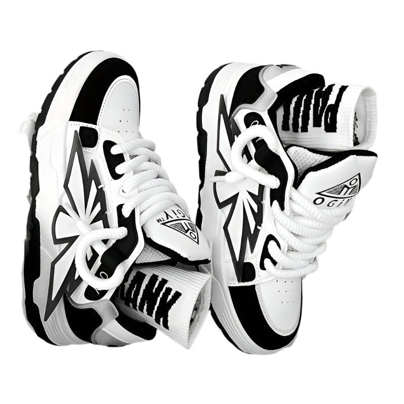 Niche Thick Bottom Trendy Men Harajuku European And American Increased By Clunky Sneakers