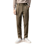 Men's Thick Wool Loose Straight Brushed Men's Casual Pant