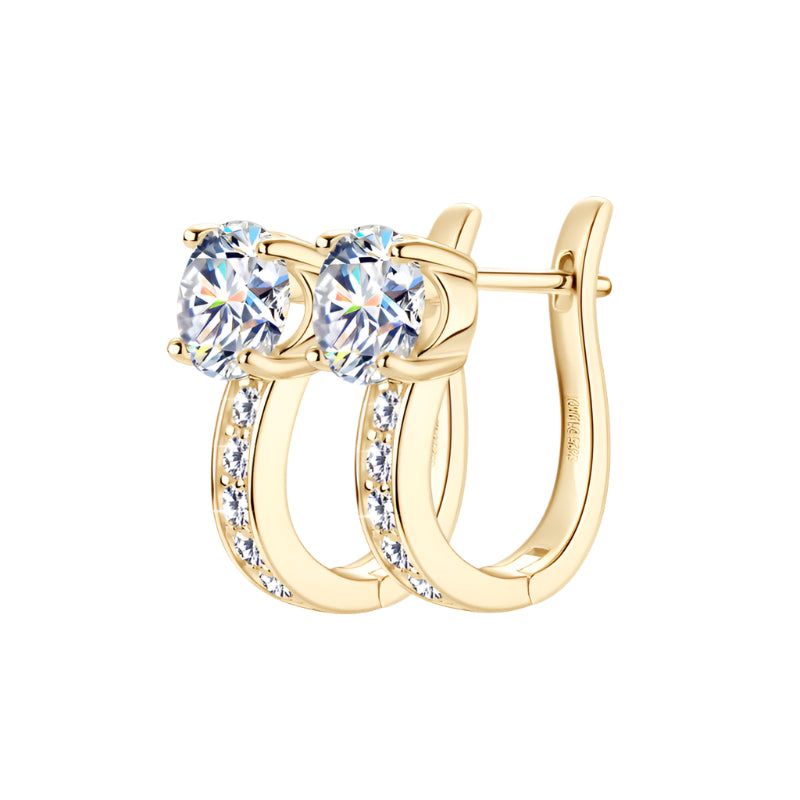 Fashion Simple High-grade Moissanite Women's Earrings