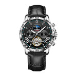 GLENAW Men's Watch Top Brand Luxury Fashion Business Automatic Watch Waterproof Mechanical Watch Men Automatic Mechanical Watch - Acquisti Online