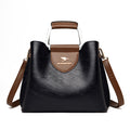Modieuze dameshandtas Originele leren grote capaciteit Crossbody tas Waterdichte modieuze dames schoudertas