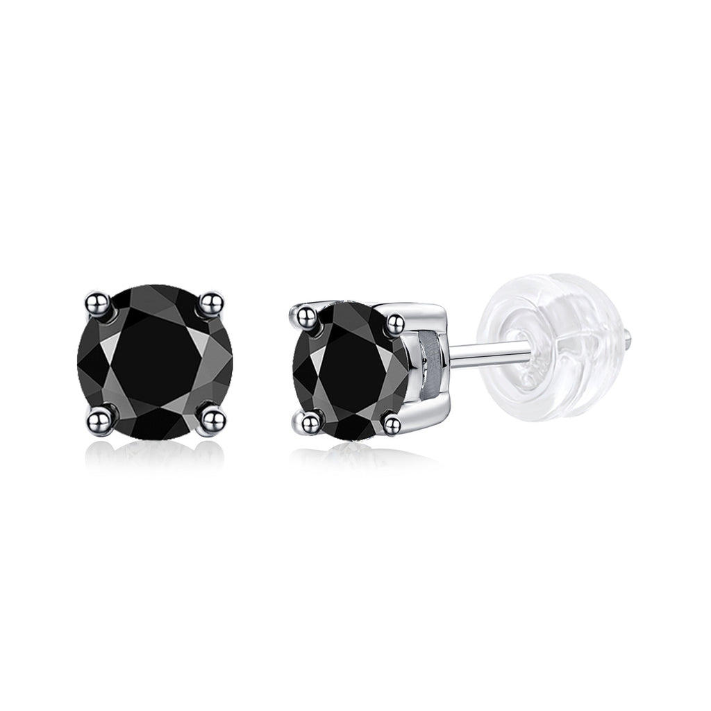 Pure Love Luxury Fashion Diamond Earrings Stud Set Mosan Diamond Silver Jewelry