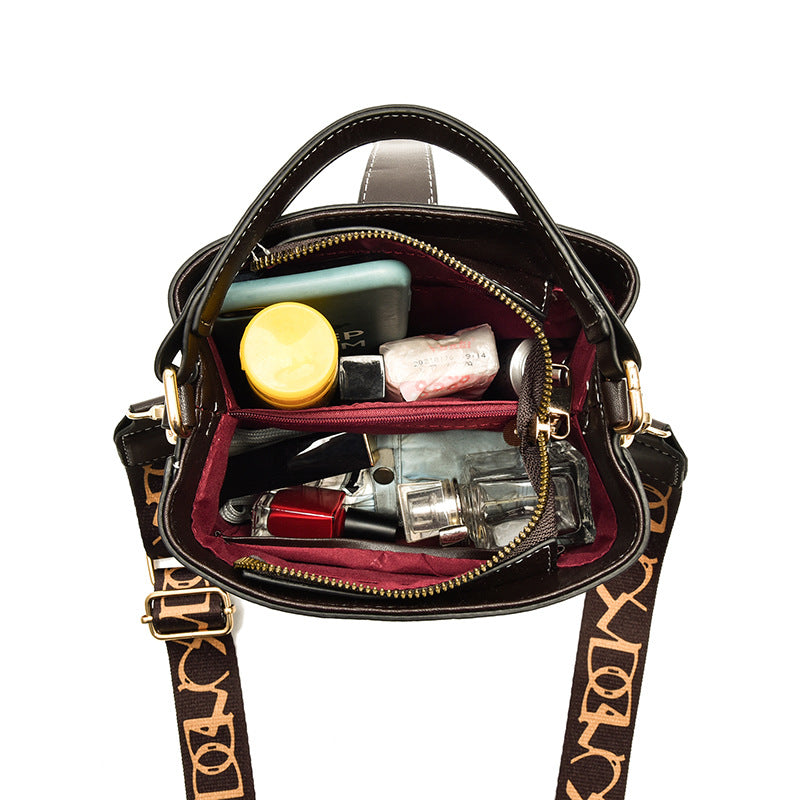 Dames handtas Italiaanse mode enkele schoudertas dames crossbody tas grote capaciteit dames handtas