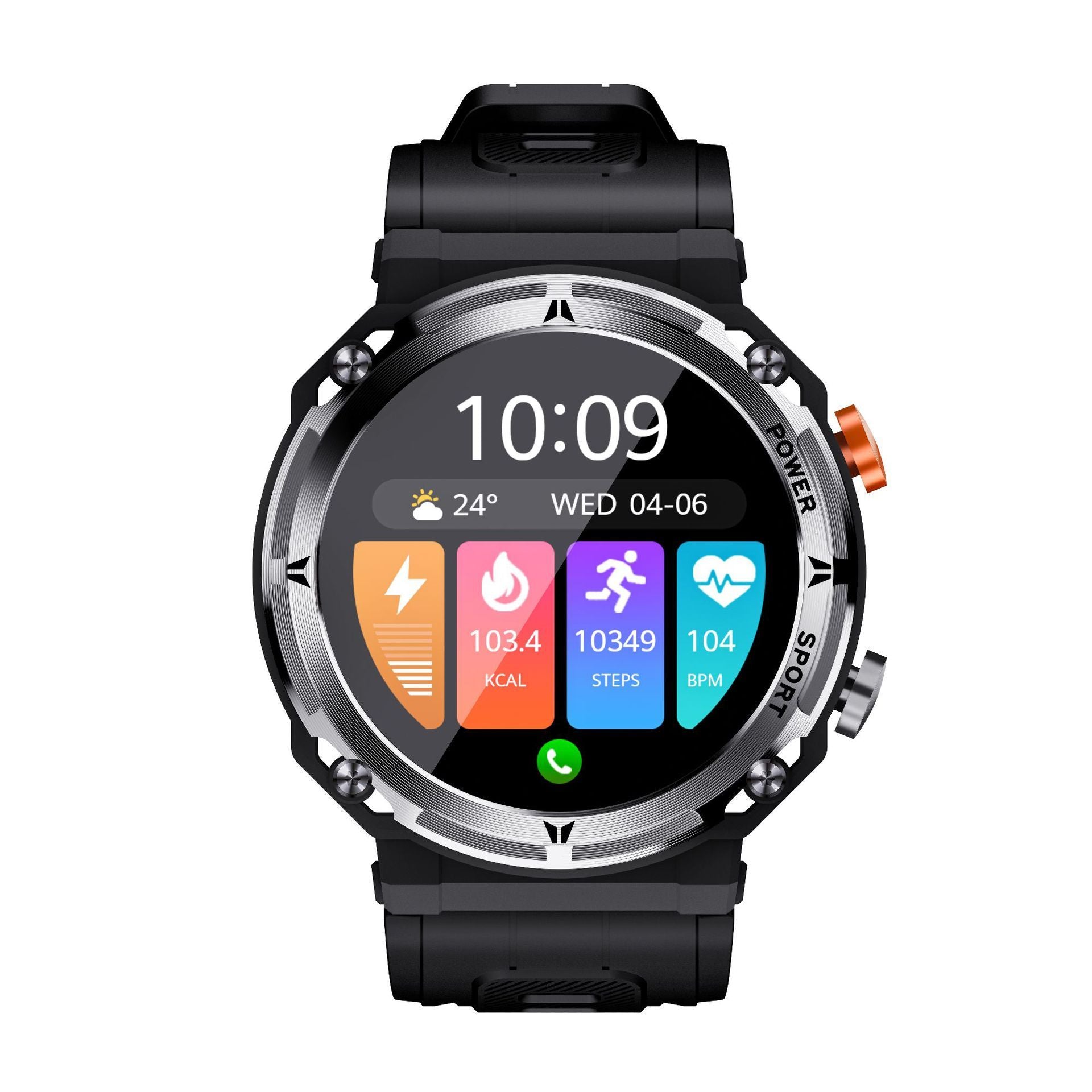Smartwatch Multifunzione Sportivo Bluetooth da Uomo