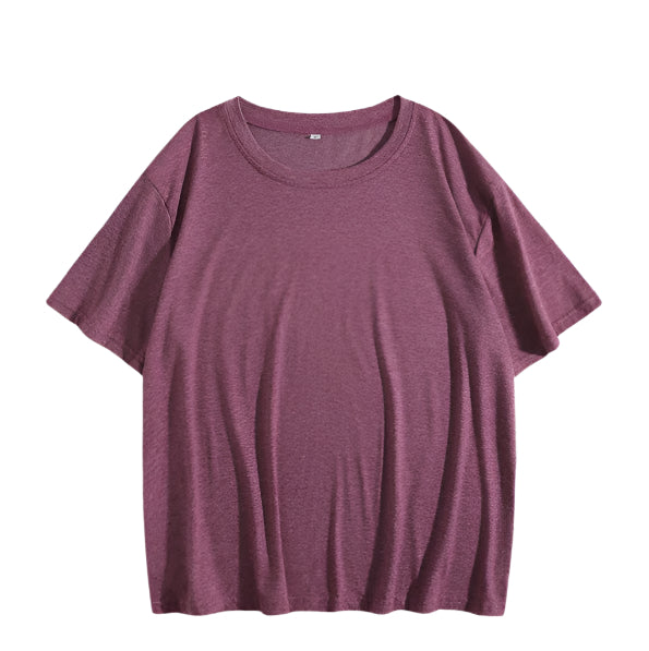 Normaal dames gekleurd katoenen T-shirt S-2XL, POD kan worden gepersonaliseerd met embryo-kleding en bedrukking 