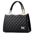 Dames handtas Nieuwe geborduurde ruit schoudertas Multi Pocket Crossbody tas Grote capaciteit Dames schoudertas