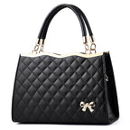 Female Bag Spring New Embroidered Rhombus Ladies Handbag