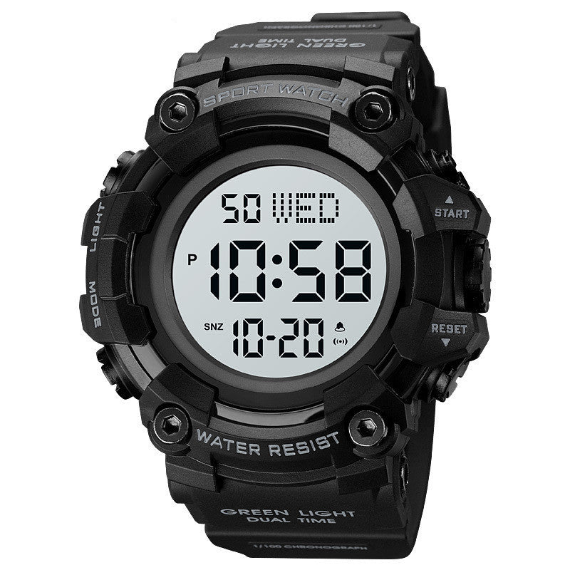 Fashion Large Dial Watch For men's Waterproof
