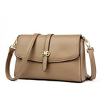 Women's Fashionable One Shoulder Bag Zipper Pocket Original Leather Large Capacity Crossbody Bag Women's Shoulder Bag