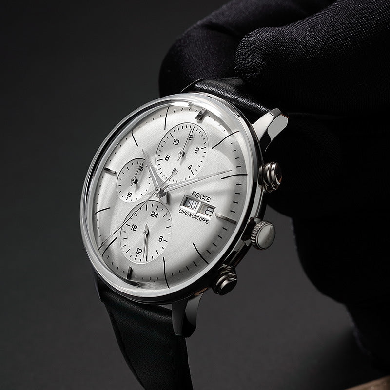 FEICE FM022 Luxury Men Waterproof Automatic Hollow Watch - Acquisti Online