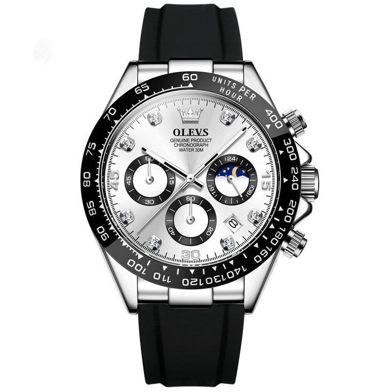 OLEVS Luxury Men Watch Quartz Man Watches Waterproof Luminous Top Brand Watch for Men Date Chronograph Sport Wristwatch
