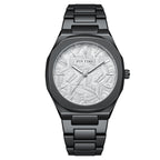 PINTIME Women Fashionable Quartz Watch Stainless Steel Waterproof Luminous Autometic Movemen Women Watch