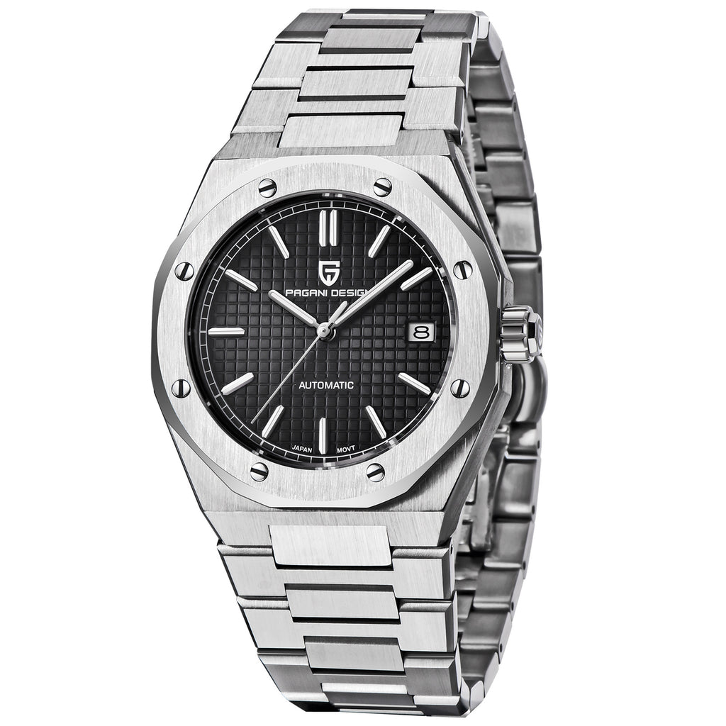 Orologio meccanico da uomo in acciaio PAGANI DESIGN Business Casual