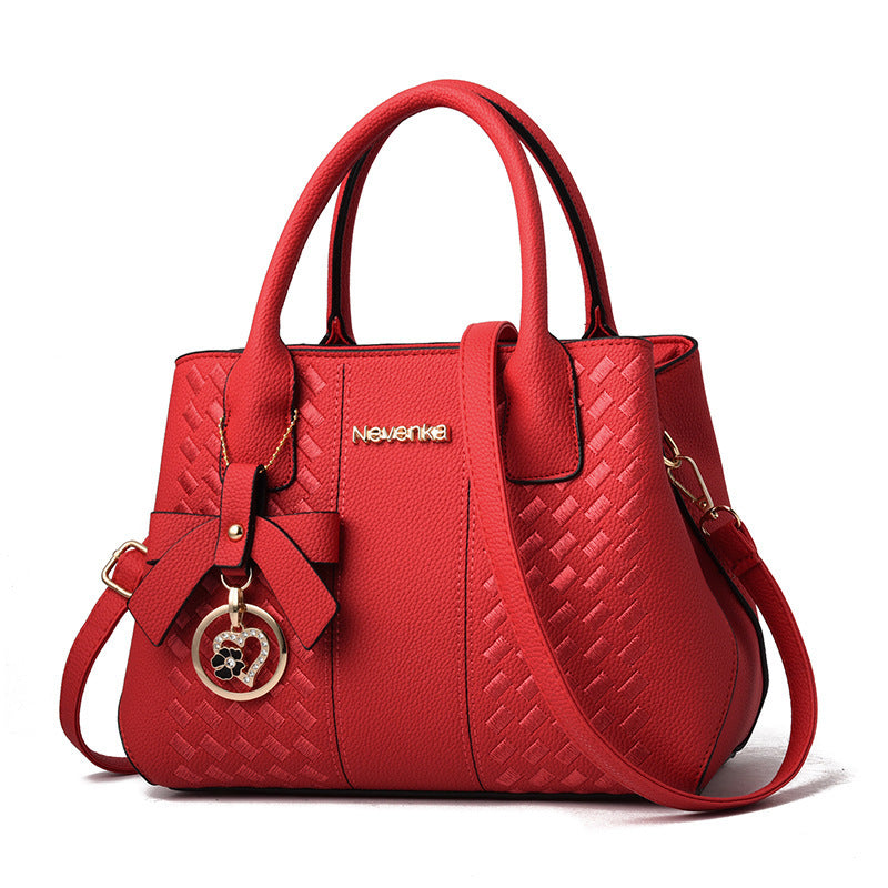 Women's Bag Fashionable Handbag Original Leathe Shoulder Bag Multi Pocket Large Capacity Portable Shoulder Messenger Bag