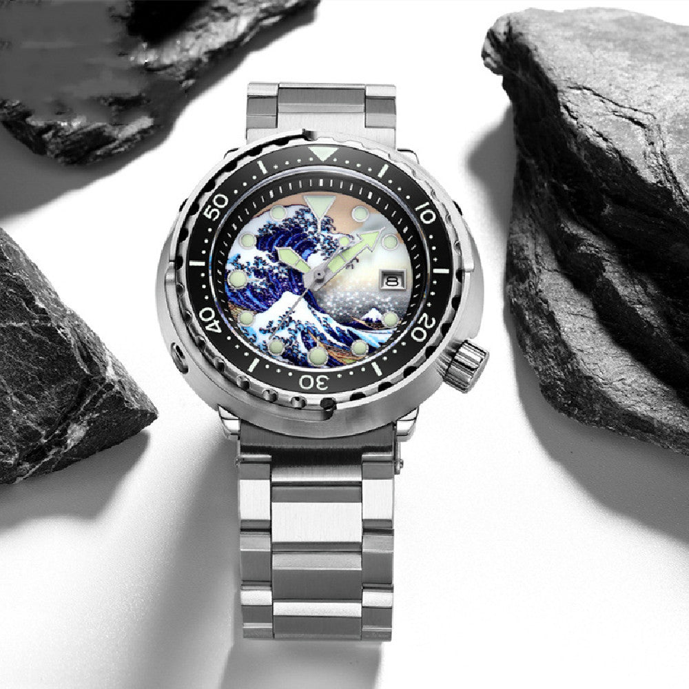 ADDIESDIVE Fahionable Automatic Mechanical Men's Wristwatch