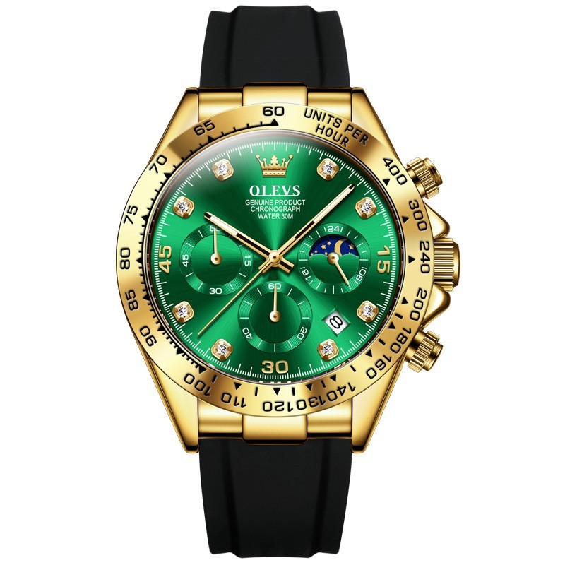 OLEVS Luxury Men Watch Quartz Man Watches Waterproof Luminous Top Brand Watch for Men Date Chronograph Sport Wristwatch