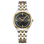 CURREN Women's Quartz Watch Luxury Diamond Stainless Steel Strap Waterproof Small Dial Ladies Casual Watches