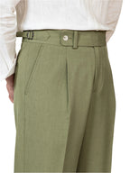 Naples High Waist Suit Pants British Retro Men's Casual Pant
