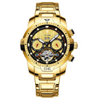 Orologio da uomo completamente meccanico, impermeabile