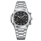 Fashionable Men's Quartz Watch Multifunctional Waterproof Calendar Luminous Stainless Steel Six-pin Men's Quartz Watch