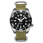 ADDIESDIVE Orologio meccanico automatico da uomo con cristallo di zaffiro BGW9 Orologio luminoso 200M Diver Orologi in acciaio inossidabile