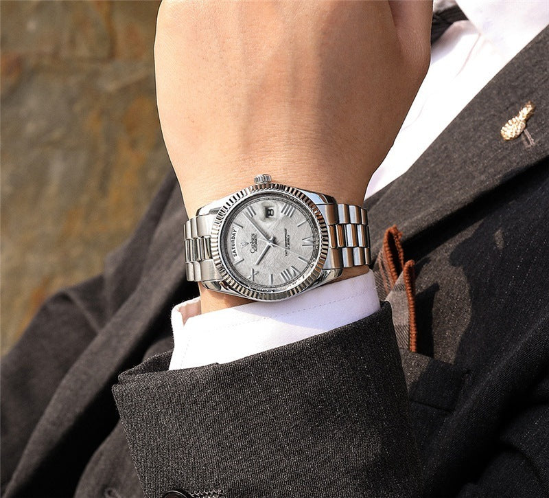 NEW 2025 CADISEN New Mens Automatic Mechanical Watch Luxury Brand Sapphire Luminous MIYOTA 8215 100M Waterproof Men's Watch