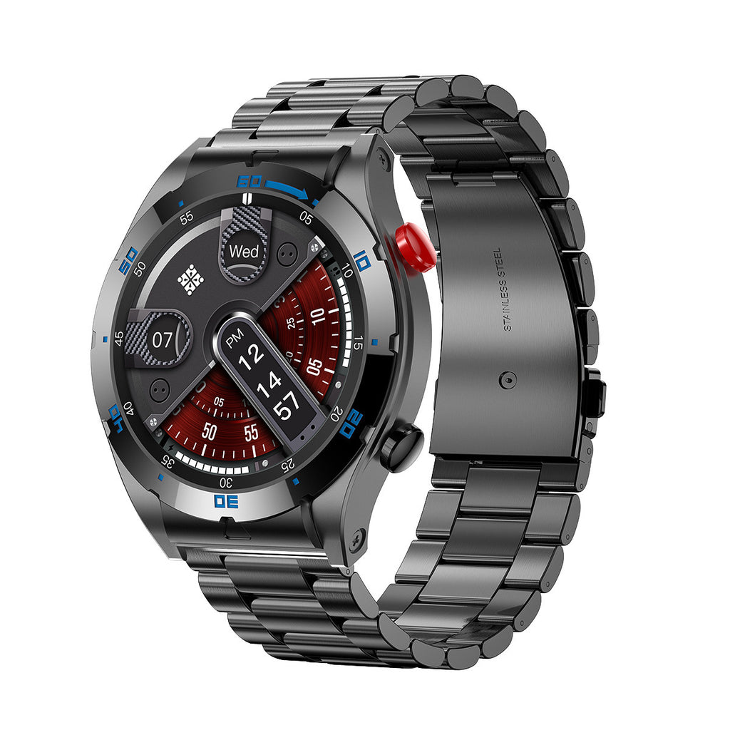 EX102 Smart Watch Bluetooth Calling Heart Rate Blood Oxygen Blood Pressure Bluetooth Call HD Screen GPS Motion Track Waterproof Watch