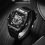 Man Sports Watch Silicon Band Waterproof Watch - Acquisti Online