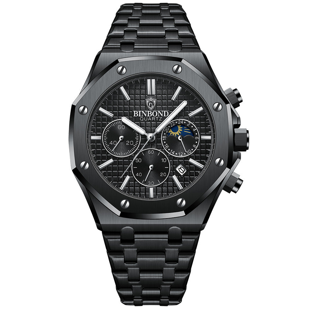 Multi-Function Sports Men's Quartz Watch