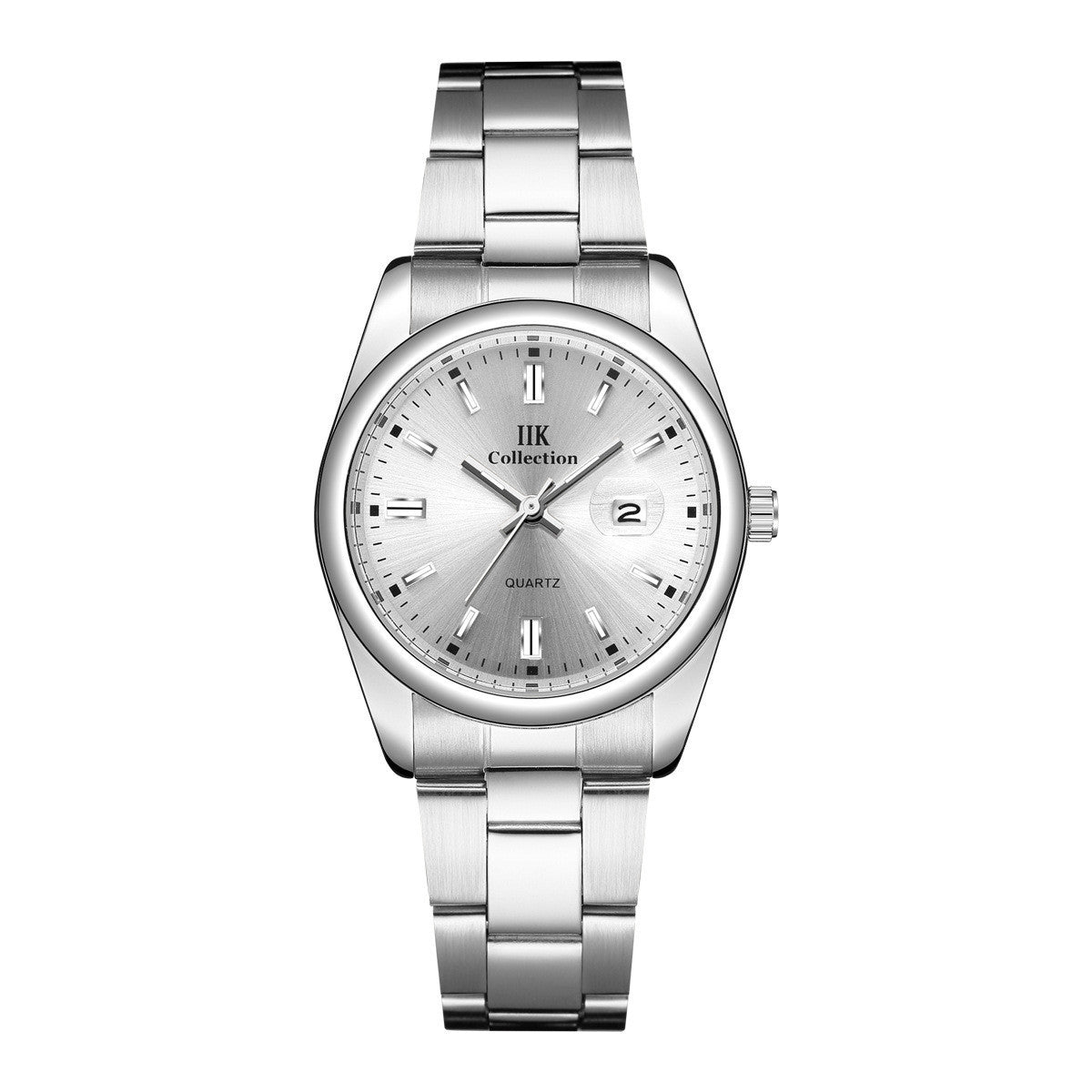 Dames quartzhorloge, modieus luxe polshorloge, analoog roestvrij staal, waterdicht, elegant sport quartzhorloge voor dames