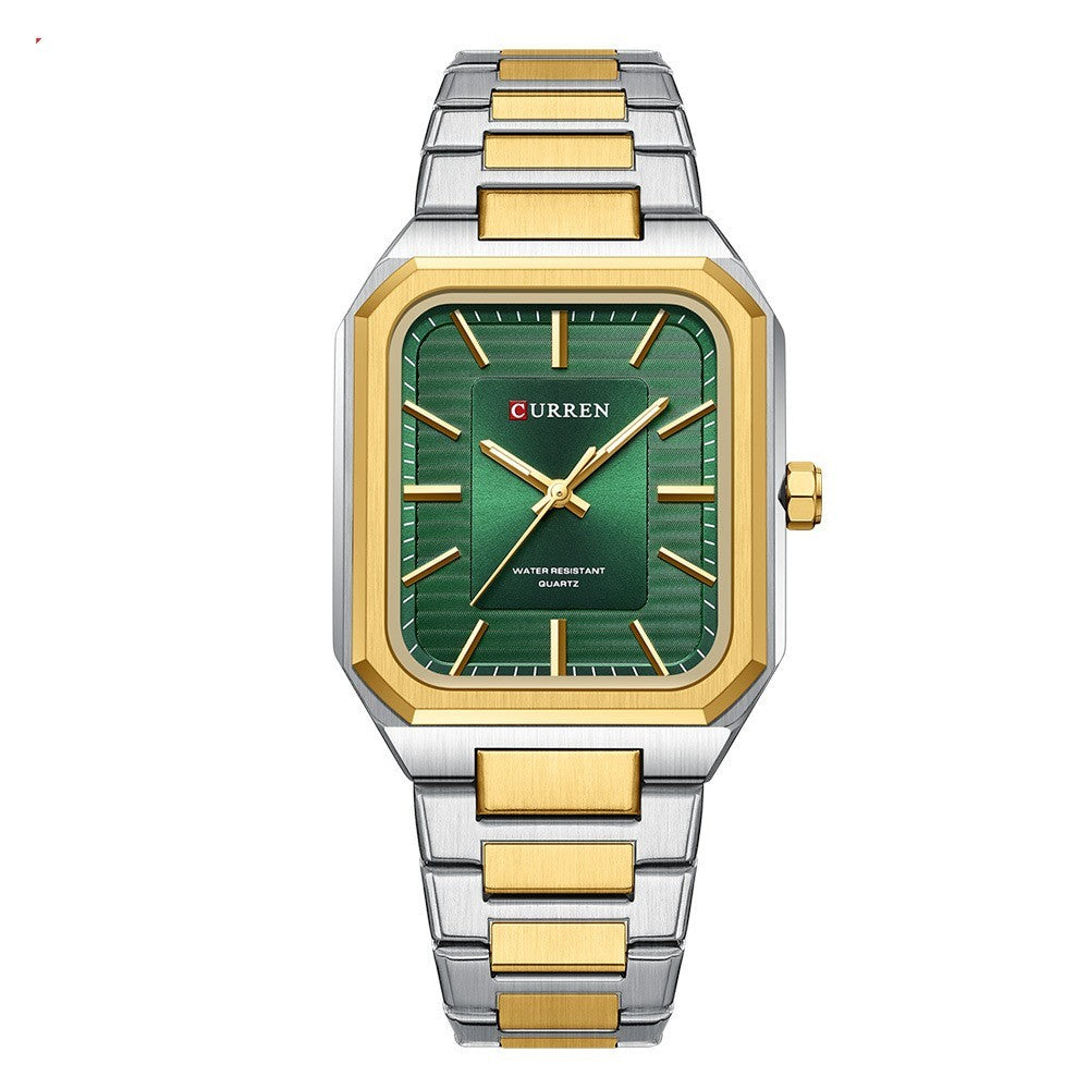 CURREN Fashion Man Watches Luminous Waterproof Stainless Steel Quartz Watch Men Casual Chronograph Watch Reloj Homb