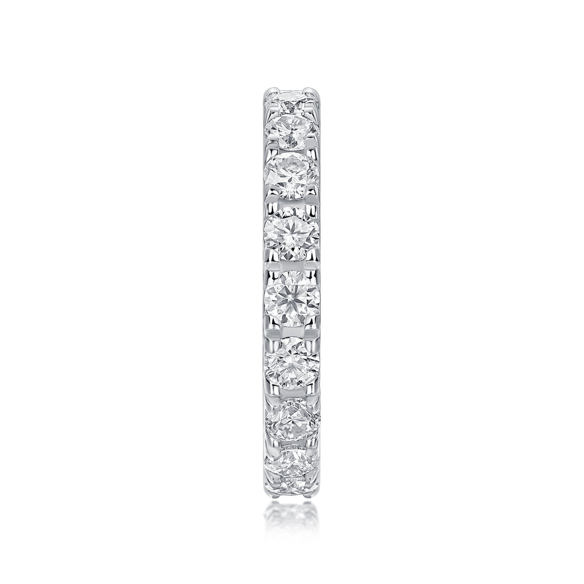 Women's Luxury Ring Moissanite Diamond Ring 925 Sterling Silver Ring Platinum Plated 18k White Gold Plated Engagement Ring